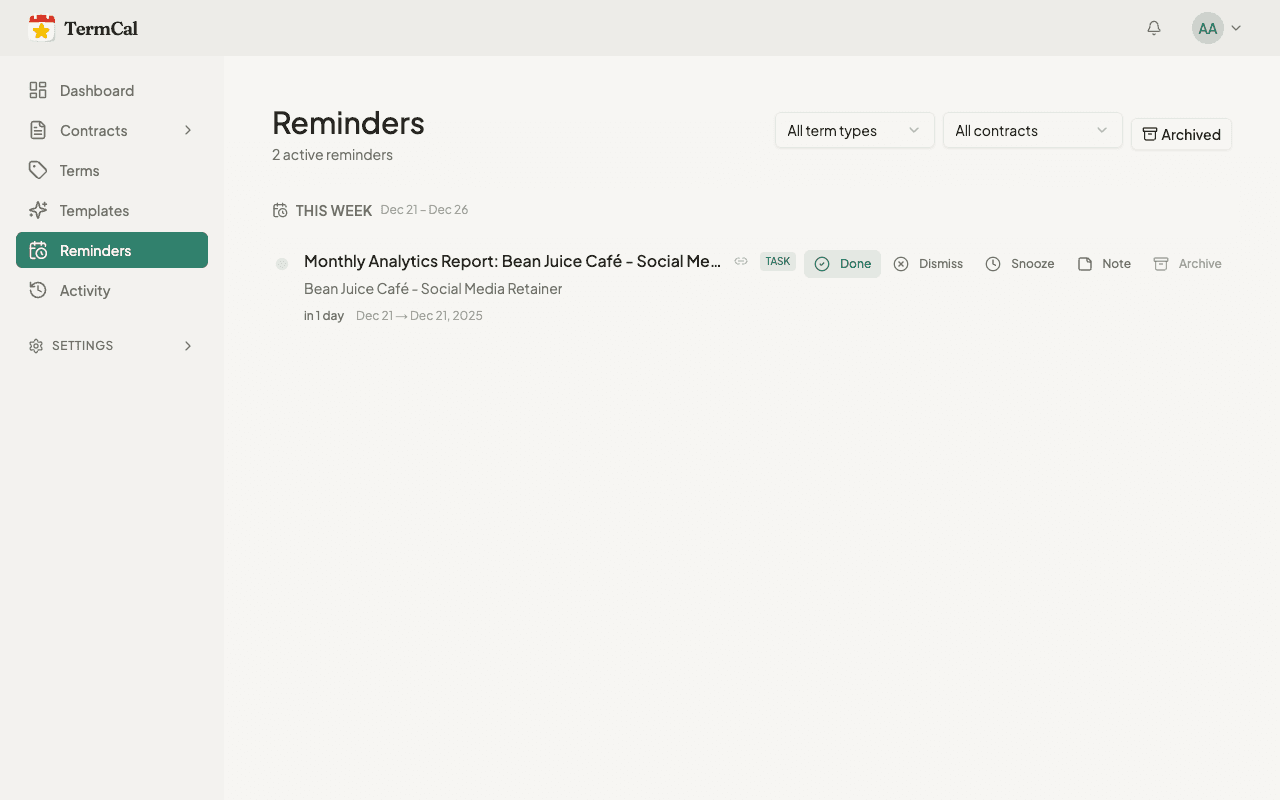 Two-Way Calendar Sync